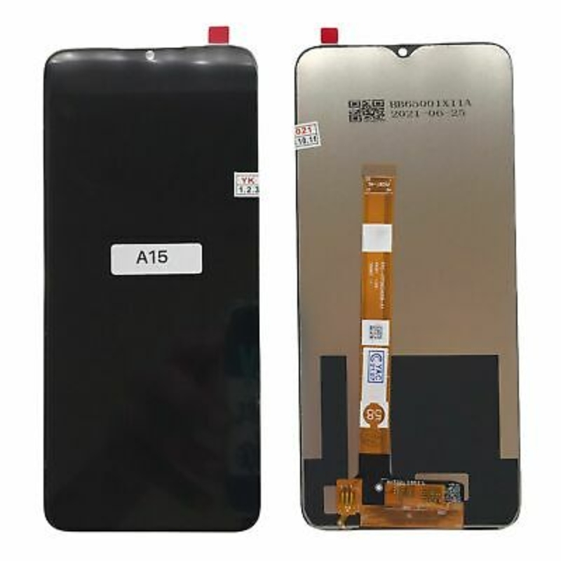 Picture of Repuesto Pantalla LCD + Tactil  Para Oppo A15 - Color Negra  