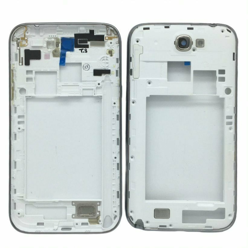 Picture of CHASIS TRASERO MARCO Para Samsung Galaxy Note 2 N7100 Color Blanco 