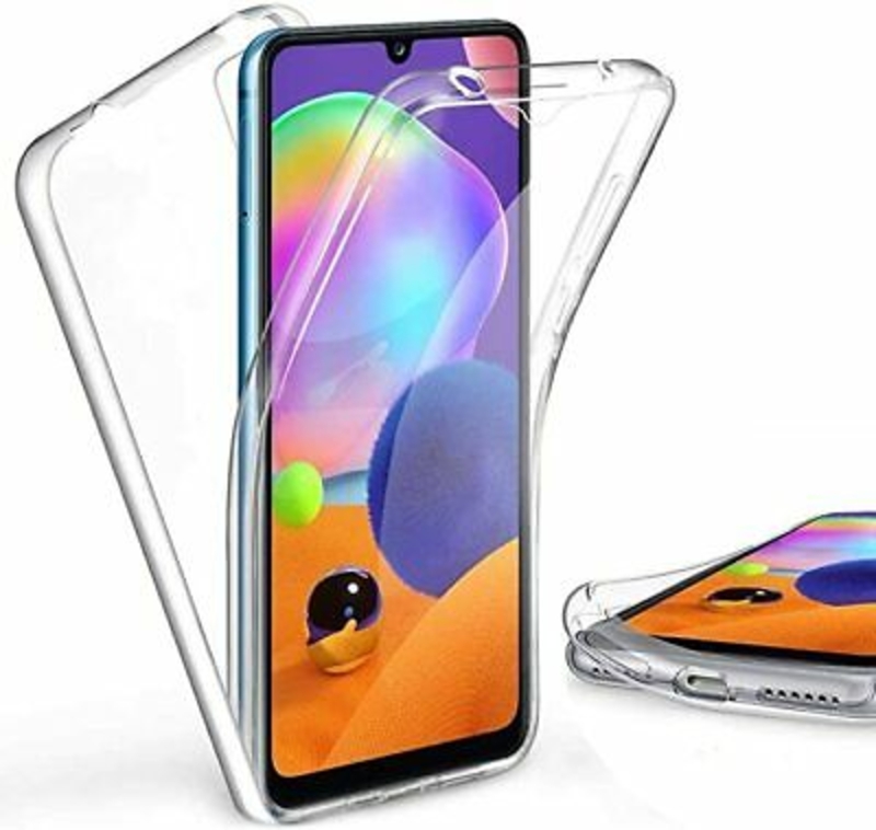 Imagen de Funda doble 360º Para Samsung Galaxy A31  Delantera y trasera Gel Transparente