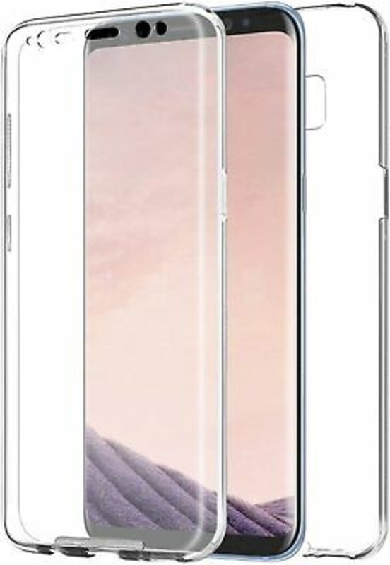 Imagen de Funda doble 360º Para Samsung Galaxy S8+  Delantera y trasera Gel Transparente