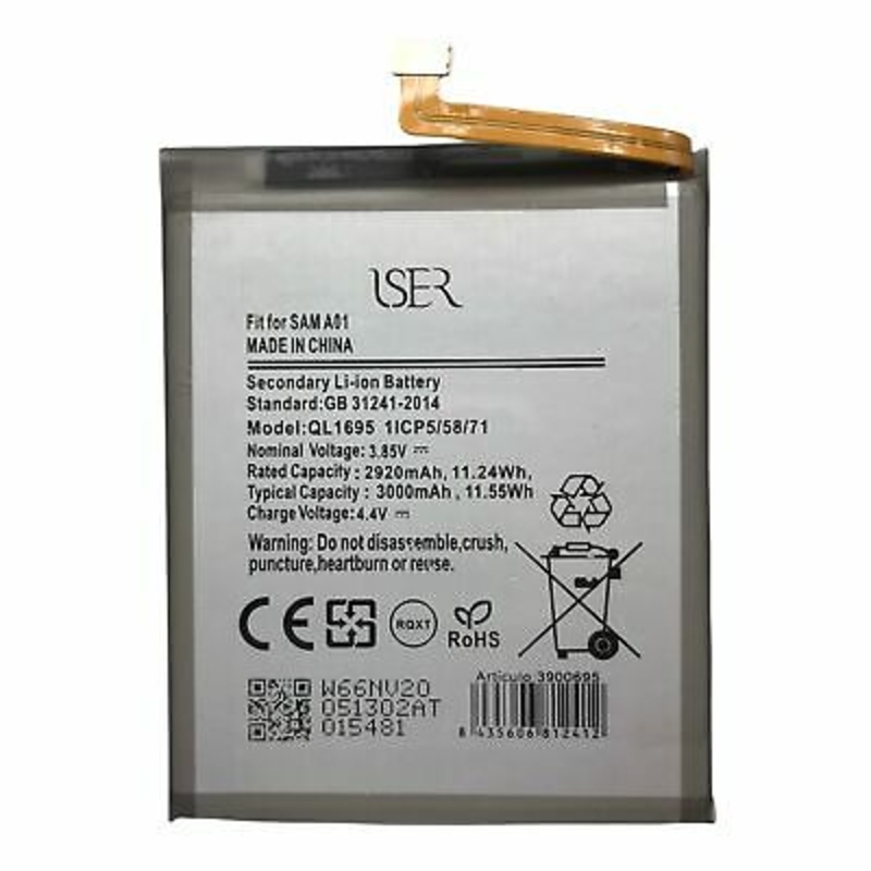 Picture of Repuesto Batería QL1695 Para Samsung Galaxy A01 SM-A015F