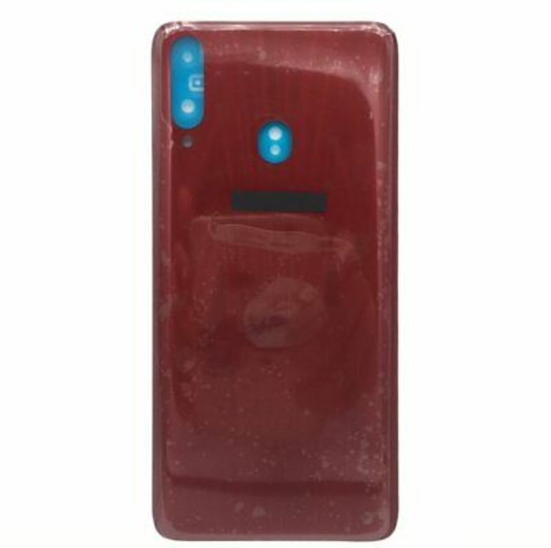 Picture of Tapa Trasera Cubre Batería Color Rojo Para Samsung Galaxy A20s A207