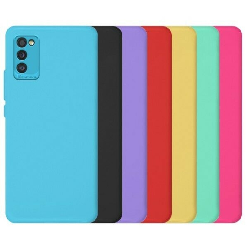 Imagen de Funda Silicona Suave Samsung Galaxy A41 con Cámara 3D - 7 Colores