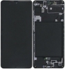 Imagen de Pantalla ORIGINAL super amoled Samsung Galaxy A71 A715F CO MARCO Negro