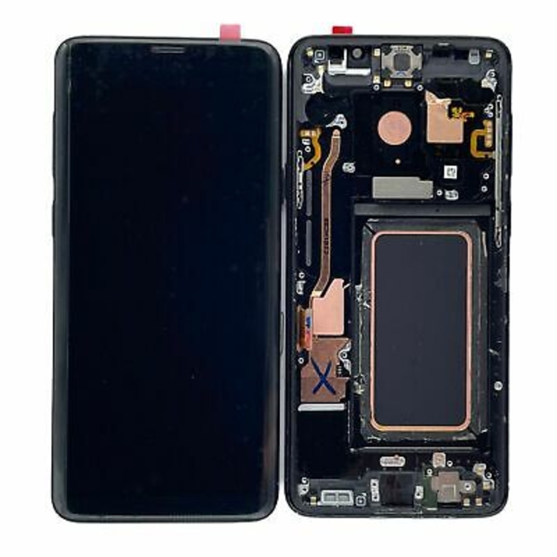 Imagen de  Pantalla Completa Original Para Samsung Galaxy S9 Plus G965F  Negro Desmontaje