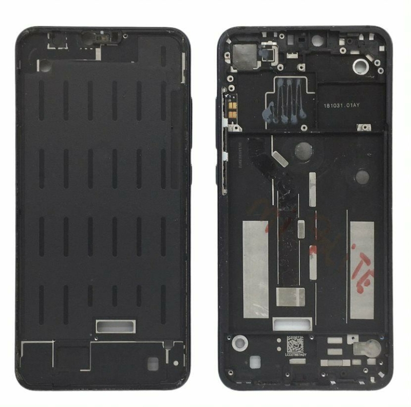 Picture of Marco intermedio chasis de pantalla Para Xiaomi Mi 8 Lite Negro Desmontaje