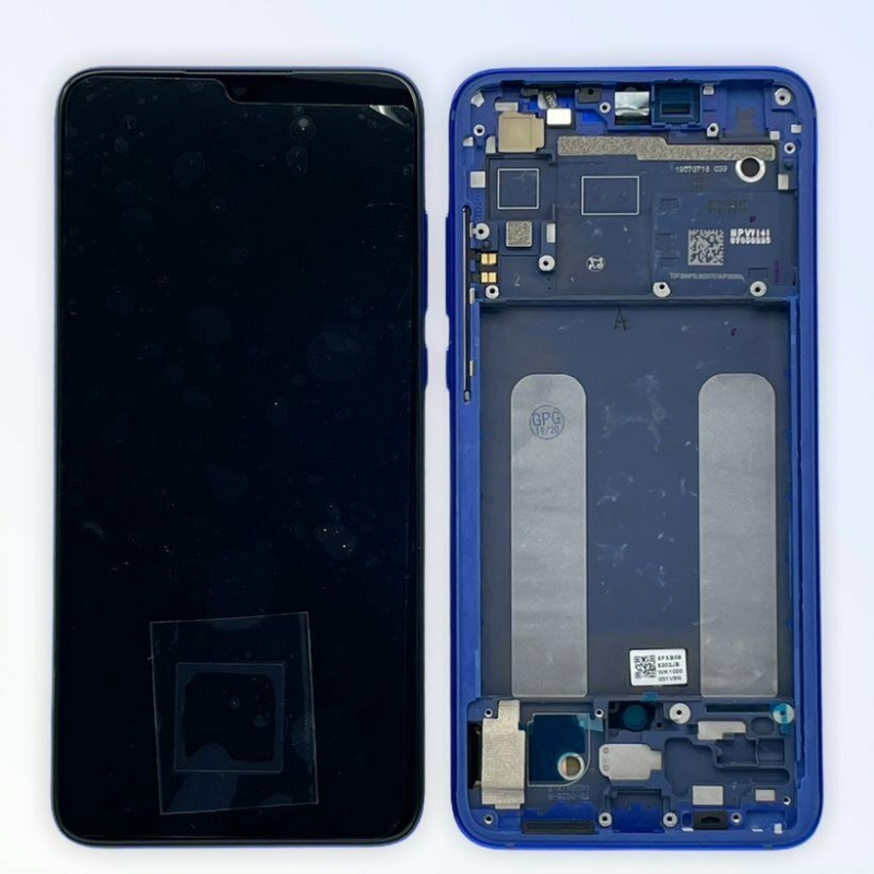 Imagen de Pantalla Completa Original Con Marco Azul Para Xiaomi Mi 9 Lite  