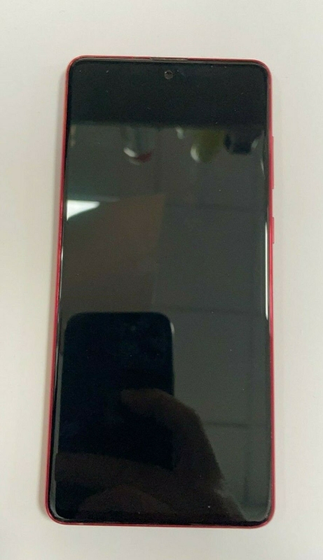 Imagen de Pantalla Completa Original Con Marco Rojo Samsung Galaxy Note 10 Lite Desmontaje