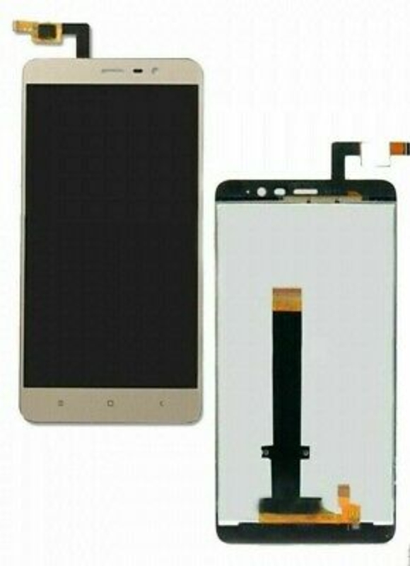 Imagen de Pantalla LCD Display + Tactil Para Xiaomi Redmi Note 3 Sin Marco - Oro  