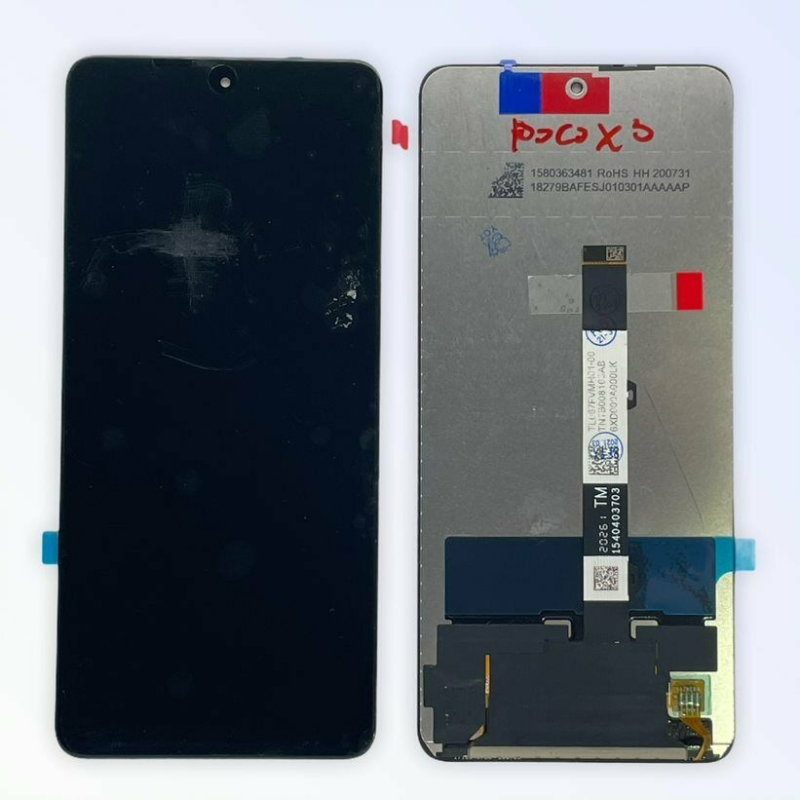 Imagen de Pantalla LCD y Tactil Para Xiaomi Poco X3 - Color Negra   