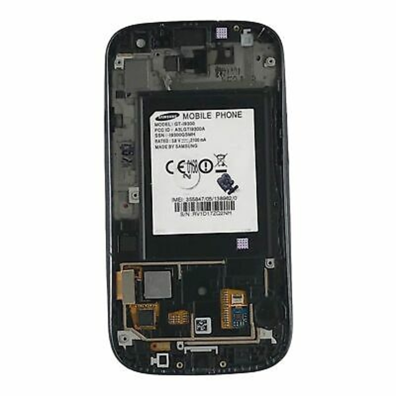 Picture of Pantalla LCD+Táctil Con Marco Desmontaje Samsung Galaxy S3 I9300 Color Negro