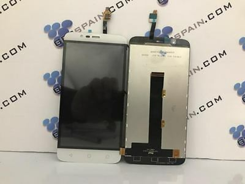 Picture of PANTALLA LCD+TACTIL SIN MARCO BLANCA PARA ZTE BLADE A310  