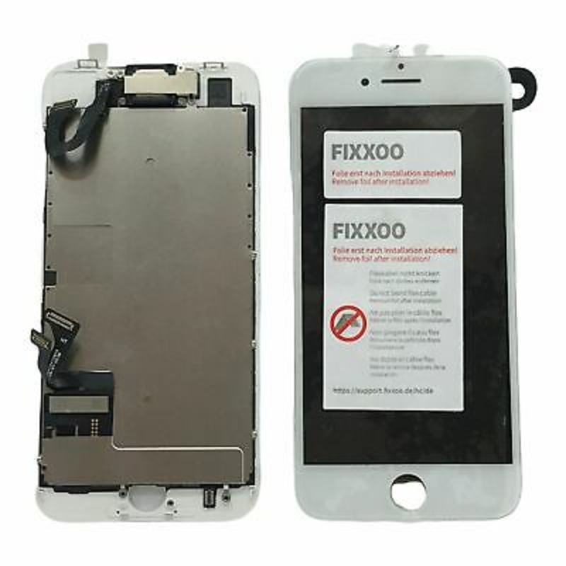 Imagen de Pantalla LCD Display + Táctil Para iPhone 8 - Blanca Con Componentes  