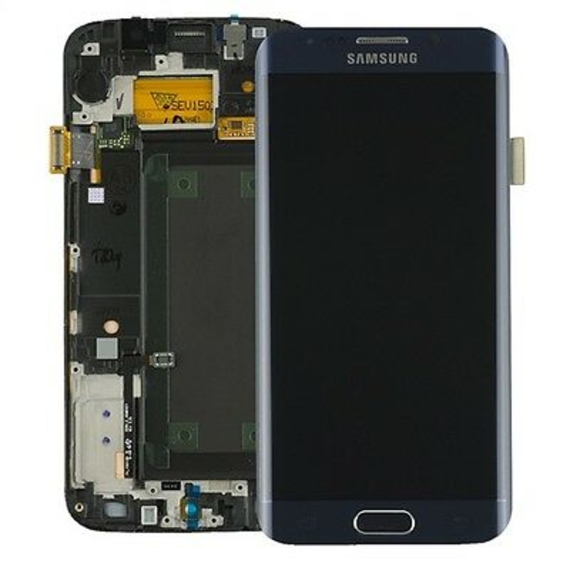 Picture of Pantalla ORIGINAL Samsung Galaxy S6 EDGE SM-G925 color NEGRA USADO 