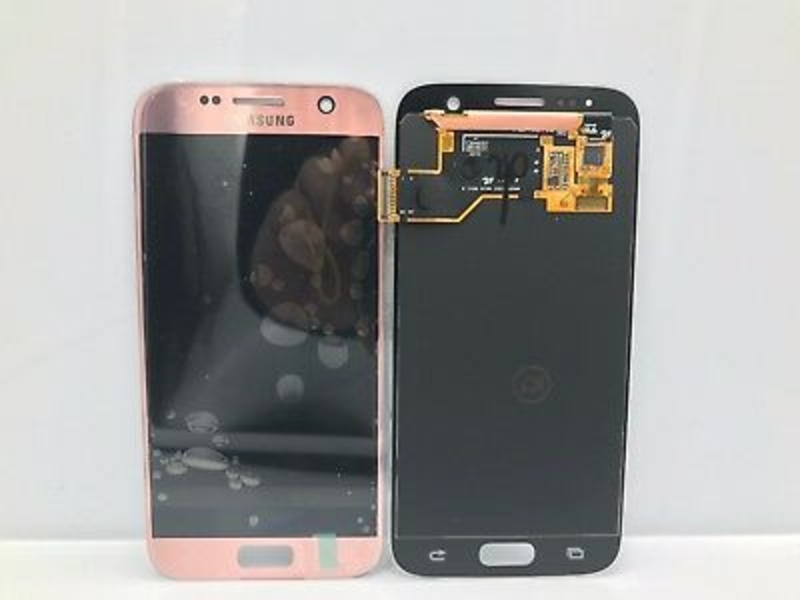 Picture of Pantalla Samsung Galaxy S7 SM-G930 PINK ROSA ORO USADO DESMONTAJE  