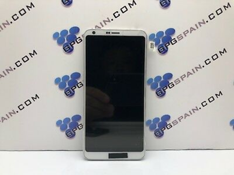 Imagen de Repuesto Pantalla LCD Display Tactil CON MARCO para LG G6 blanca  