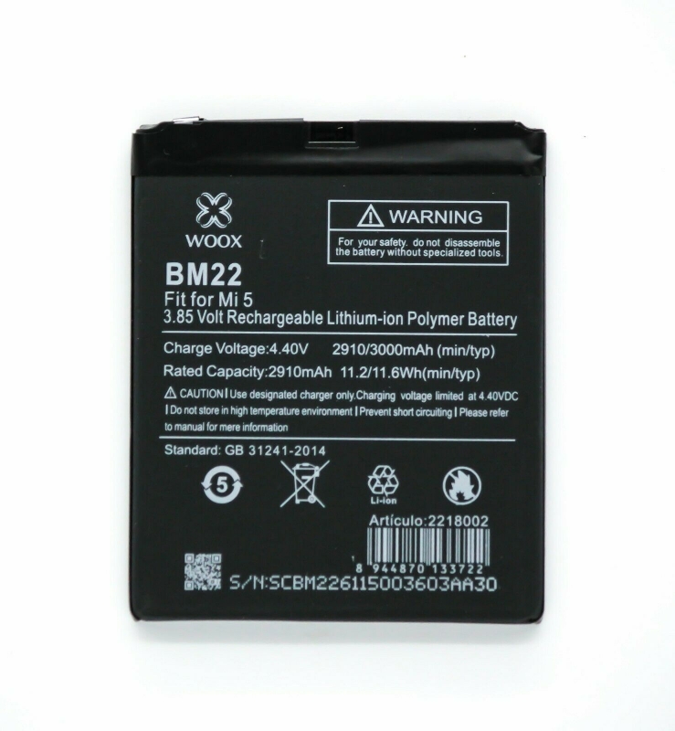 Imagen de Batería Xiaomi Mi 5 Modelo BM22