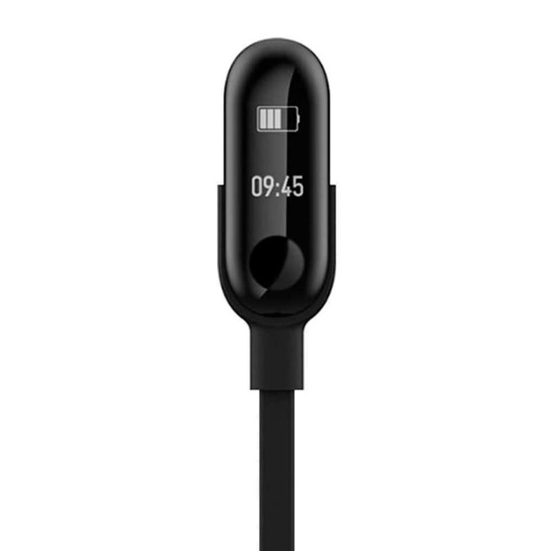 Imagen de Cable USB Cargador Dock para Reloj inteligente Xiaomi Mi Band 3 Smartwatch Negro