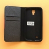 Imagen de Funda de Libro Sin Solapa Para Samsung Galaxy S4 Color Negro Claro 