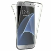 Imagen de Funda doble 360º  Samsung Galaxy S6 Edge Delantera y trasera Gel Transparente