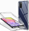 Picture of Funda doble 360º Para Samsung Galaxy A03s Delantera y trasera Gel Transparente