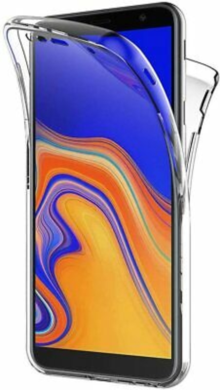 Imagen de Funda doble 360º Para Samsung Galaxy J4+  Delantera y trasera Gel Transparente