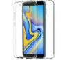 Picture of Funda doble 360º Para Samsung Galaxy J6+  Delantera y trasera Gel Transparente
