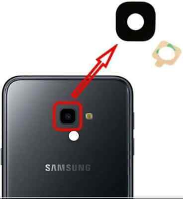 Picture of Lente De Cámara Trasera Para Samsung Galaxy J4 Core J410 Original 