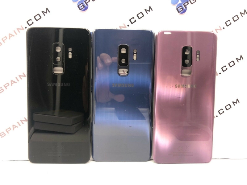 Picture of Tapa ORIGINAL bateria Samsung Galaxy S9 PLUS G965 Dorada Black VIOLET Cover