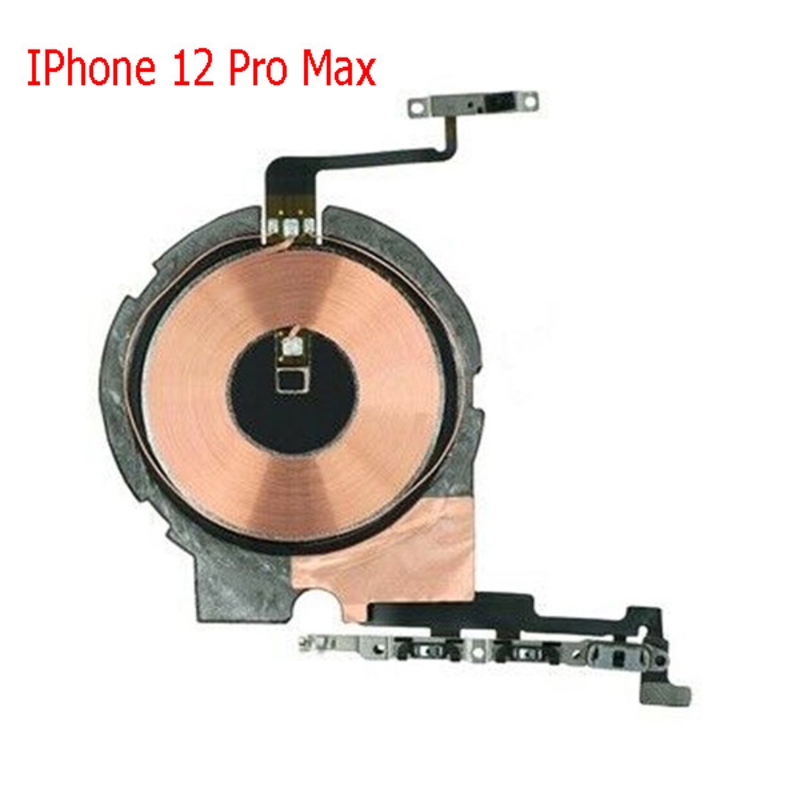 Imagen de Modulo NFC y carga inalambrica con flex volumen Original Para IPhone 12 Pro Max