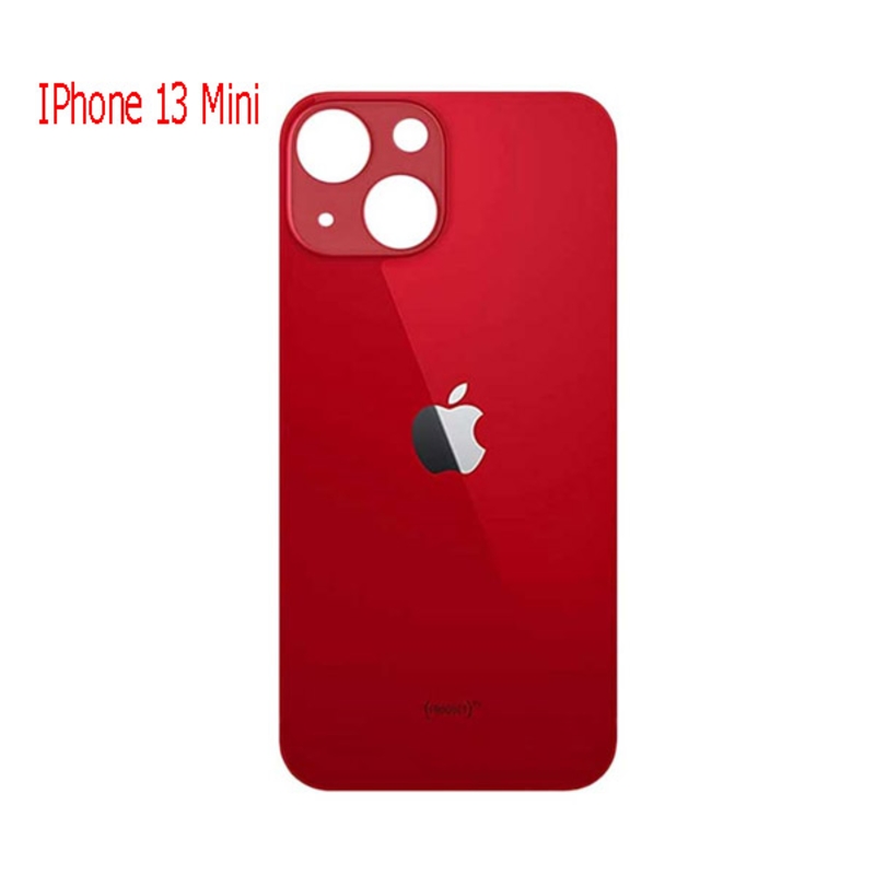 Imagen de Tapa Cristal Trasera Recambio Para Apple IPhone 13 Mini Color Rojo