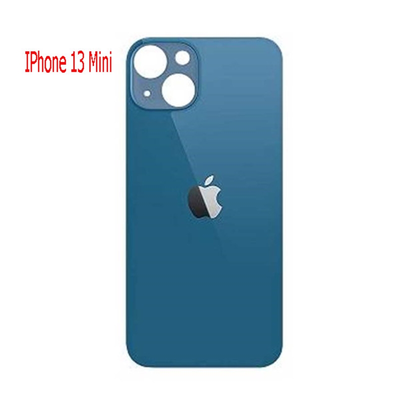 Picture of Tapa Cristal Trasera Recambio Para Apple IPhone 13 Mini Color Azul