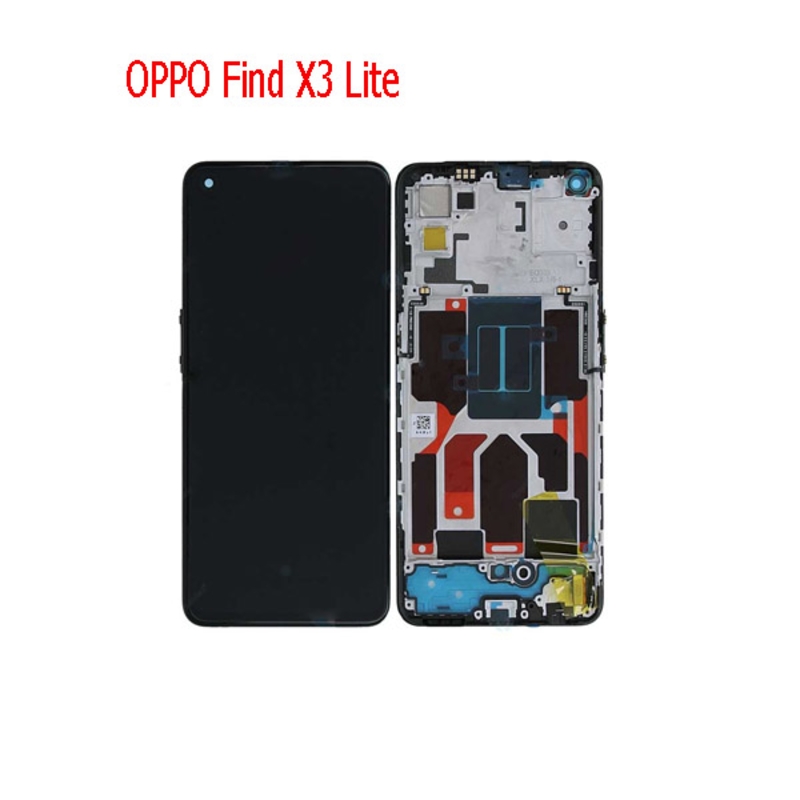 Imagen de Pantalla Original LCD +Táctil Con Marco Para OPPO Find X3 Lite