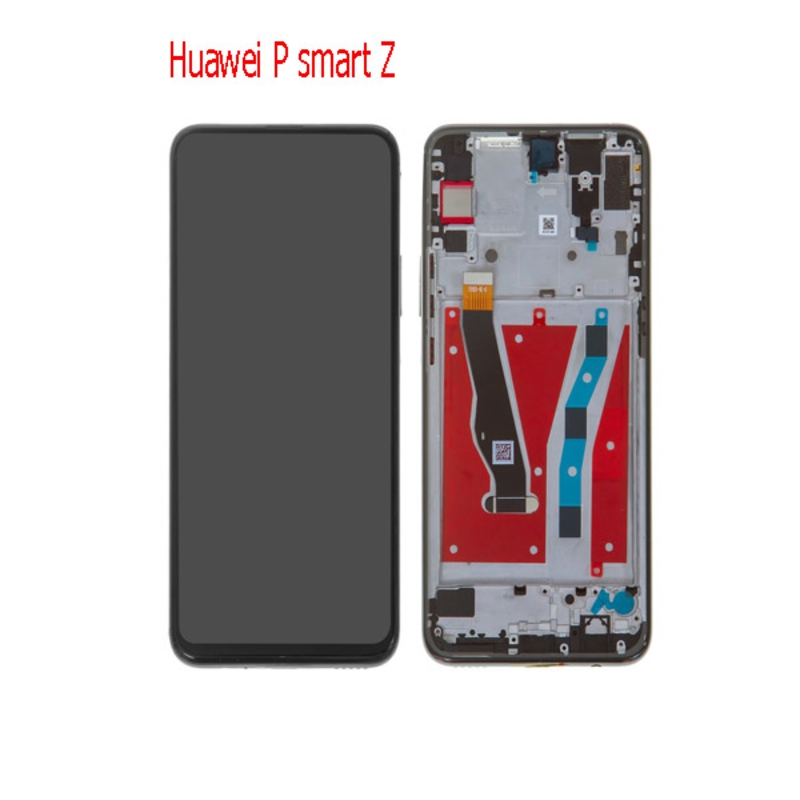Imagen de Pantalla LCD + Táctil Con Marco Original Para Huawei P smart Z Verde