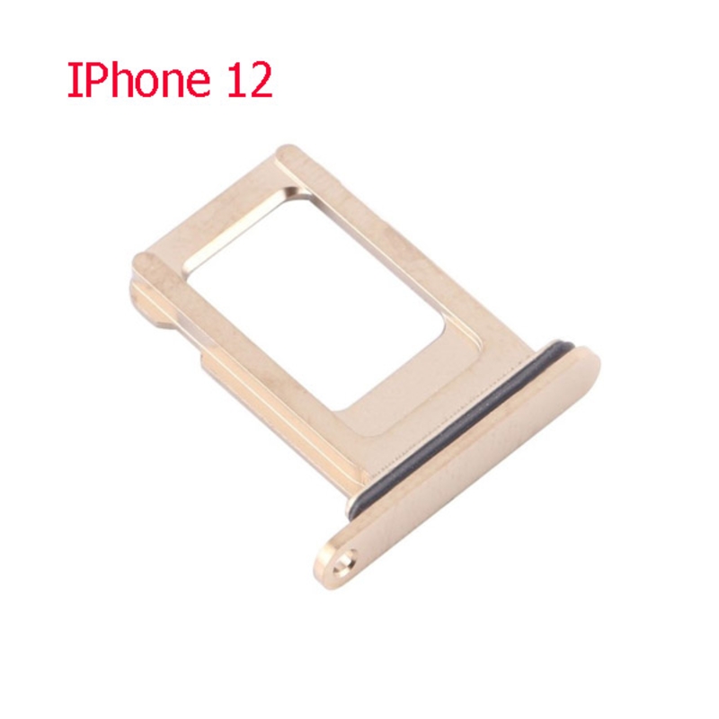 Imagen de Repuesto Bandeja SIM Para Apple IPhone 12 Color Oro