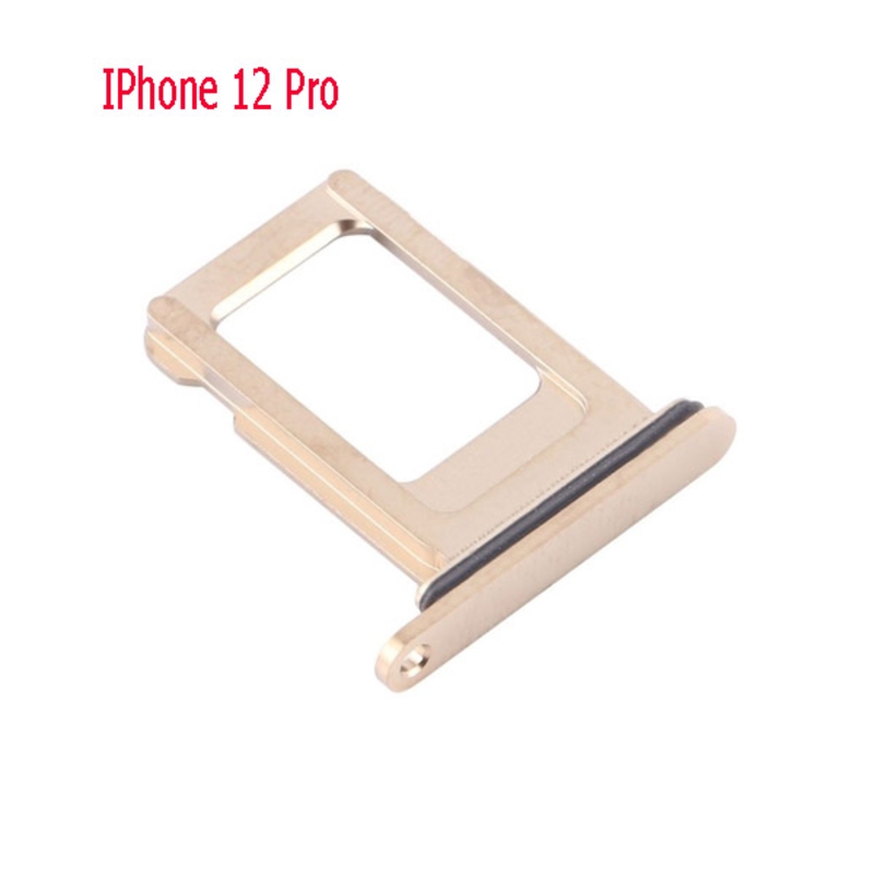 Imagen de Repuesto Bandeja SIM Para Apple IPhone 12 Pro Color Oro