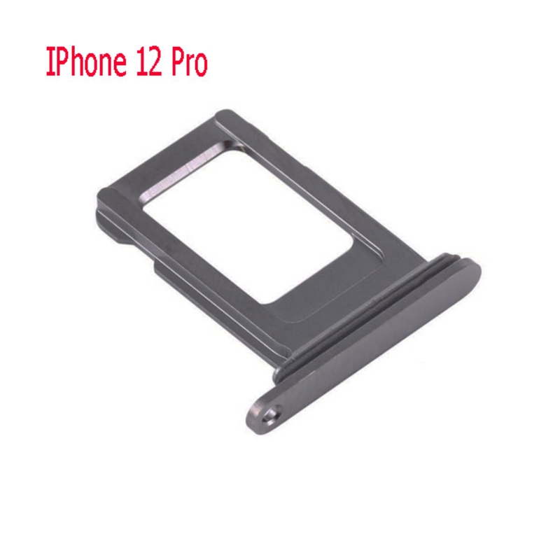 Imagen de Repuesto Bandeja SIM Para Apple IPhone 12 Pro Color Negro