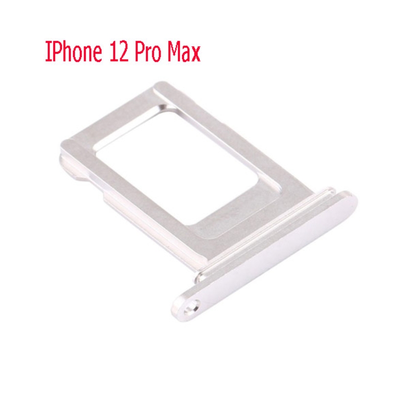 Imagen de Repuesto Bandeja SIM Para Apple IPhone 12 Pro Max Color Plata