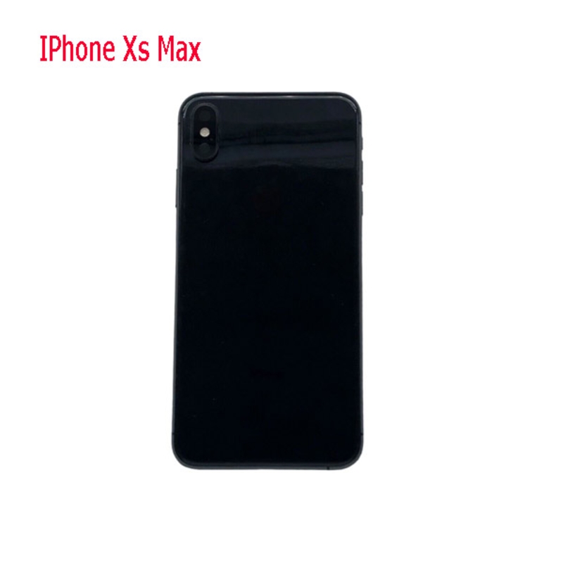 Imagen de Chasis Trasero Original Para IPhone Xs Max Color Negro Usado Buen Estado